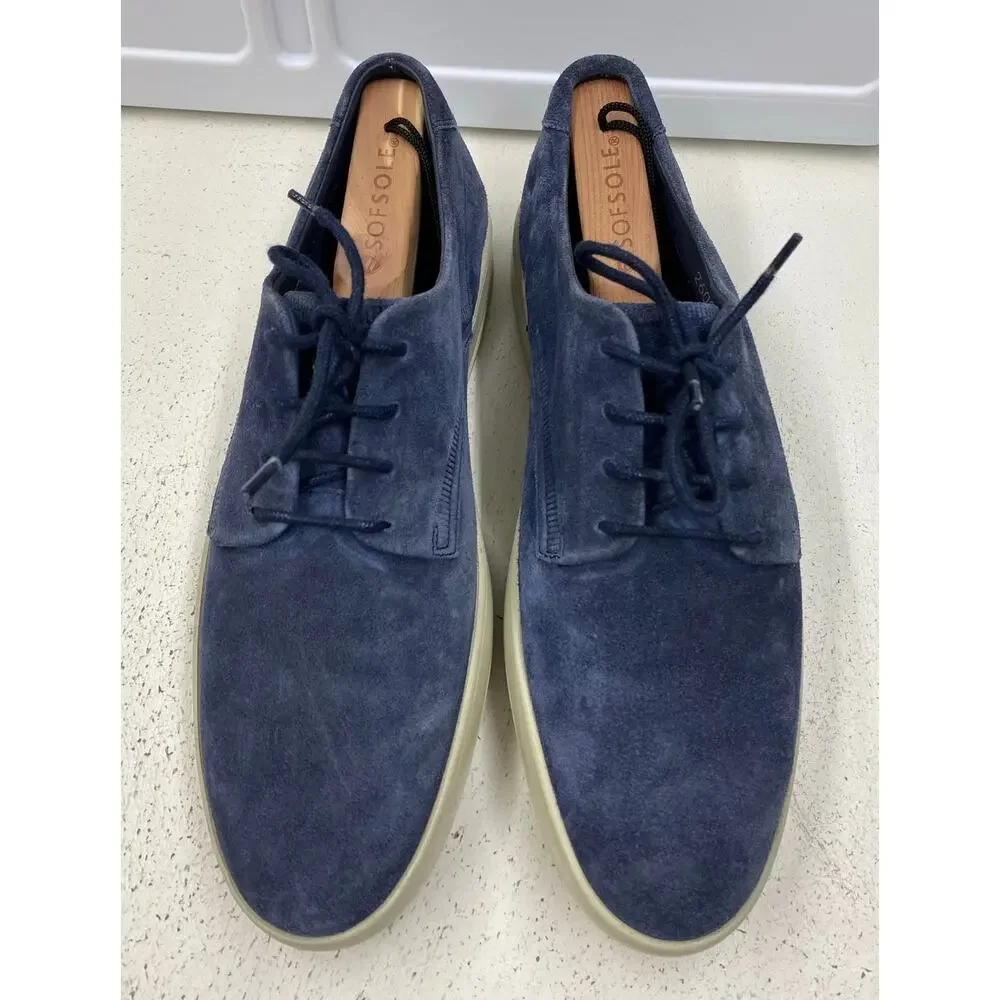 Allen Edmonds Driggs Handcrafted Port Washington suede casual dress shoes 9D